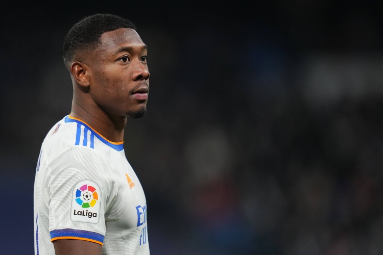 皇马对阿拉巴回归日期持谨慎态度，身体状况成未知数