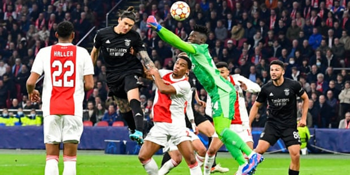 歐冠生死局:阿賈克斯主場背水迎戰(zhàn)本菲卡